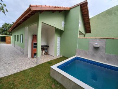 Casa para Venda, em Itanhaém, bairro Jardim das Palmeiras, 2 dormitórios, 2 banheiros, 1 suíte, 2 vagas