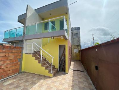 Casa Sobreposta para Venda, em Itanhaém, bairro Jardim das Palmeiras, 2 dormitórios, 1 banheiro, 1 vaga